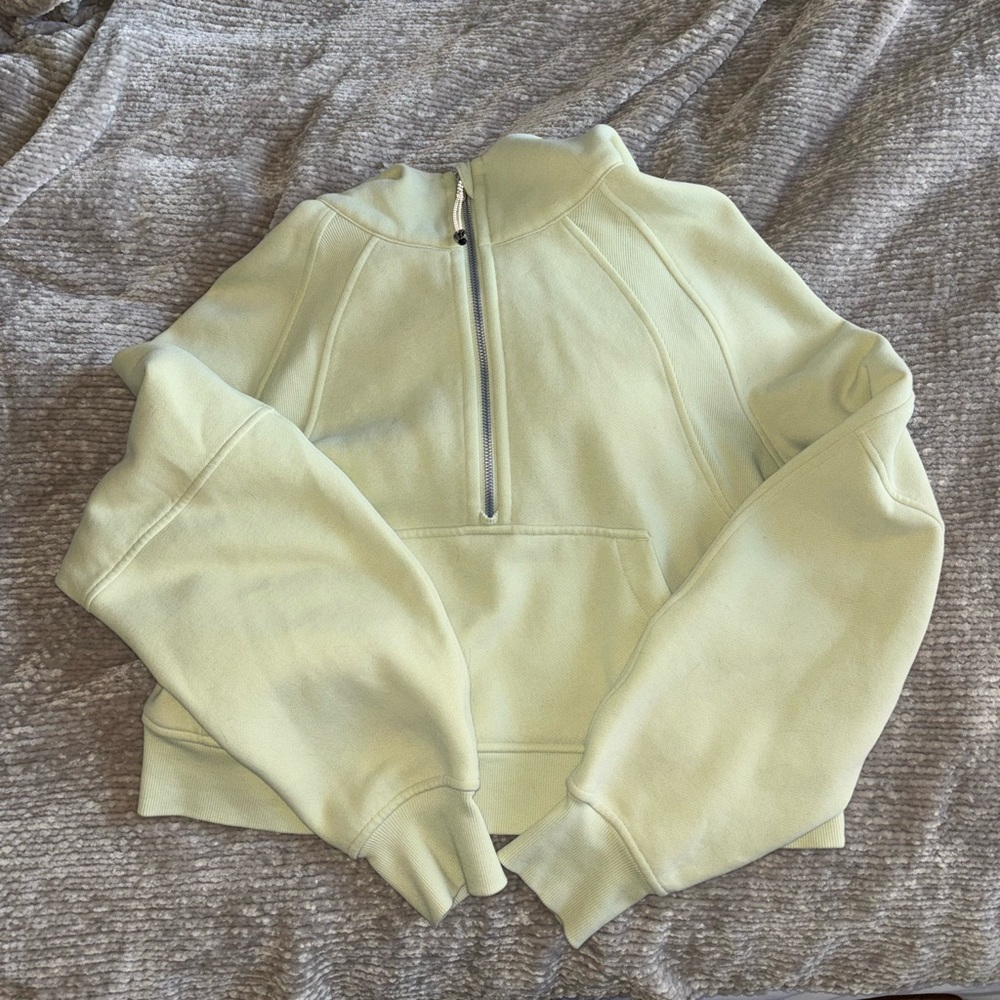 Lululemon scuba half zip hoodie